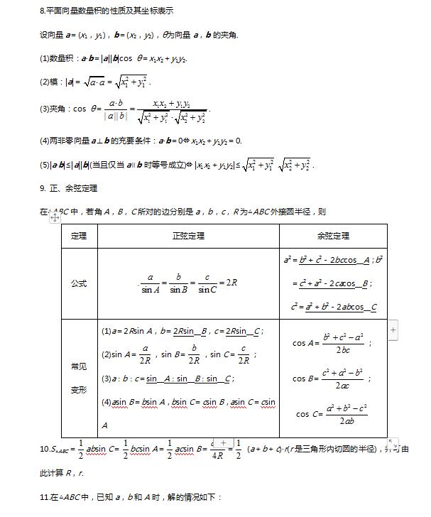高二数学新教材知识点归纳大全,高二数学新教材视频讲解