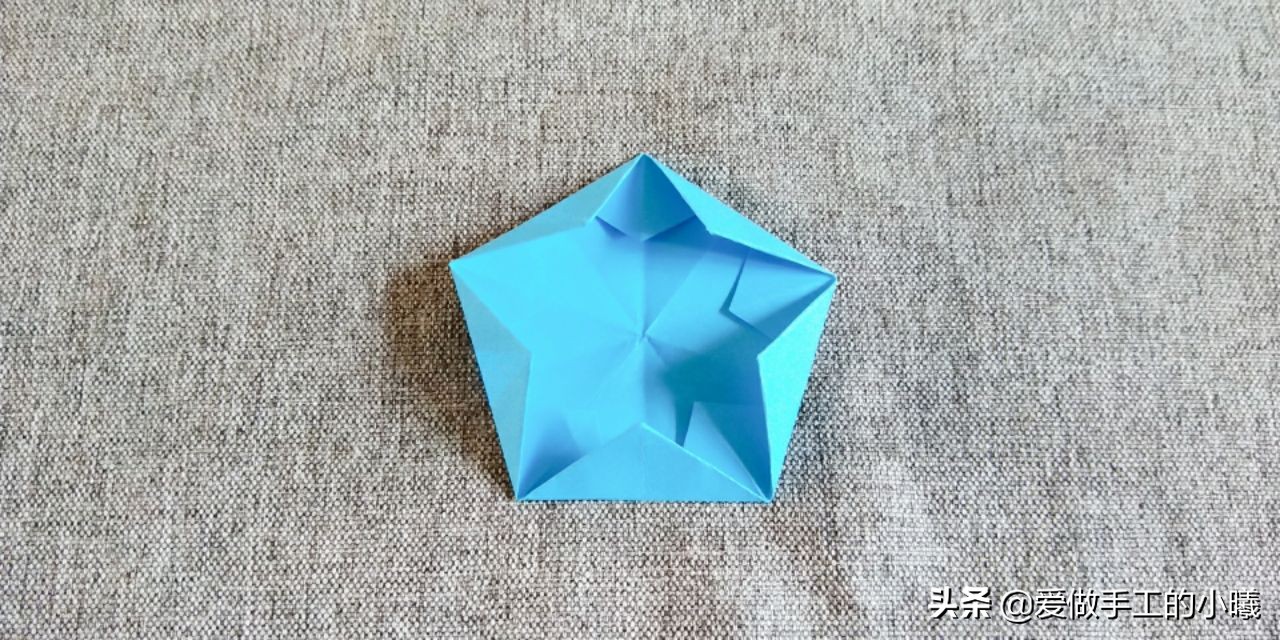 怎么折幸运星星收纳盒,星星折纸收纳盒教程