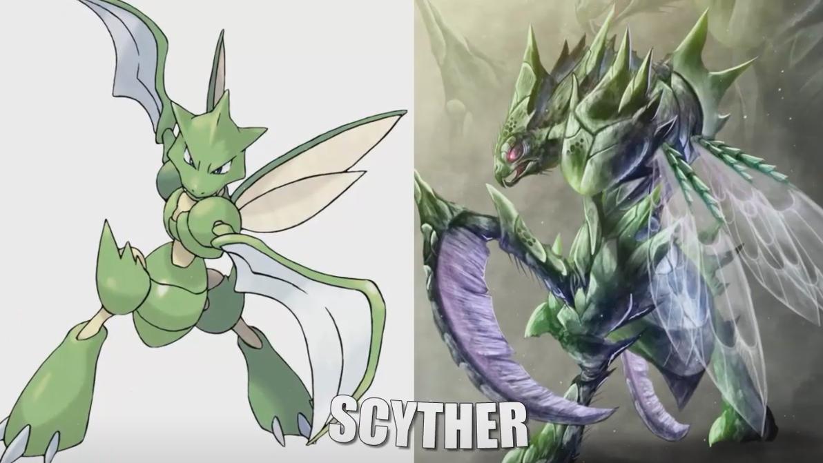 精灵宝可梦怪兽画风，暴鲤龙成凶猛海怪，甲贺忍蛙矫健帅气