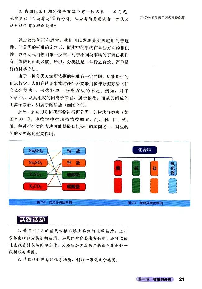 人教版高中化学必修1教案,高中化学必修二电子课本在线阅读