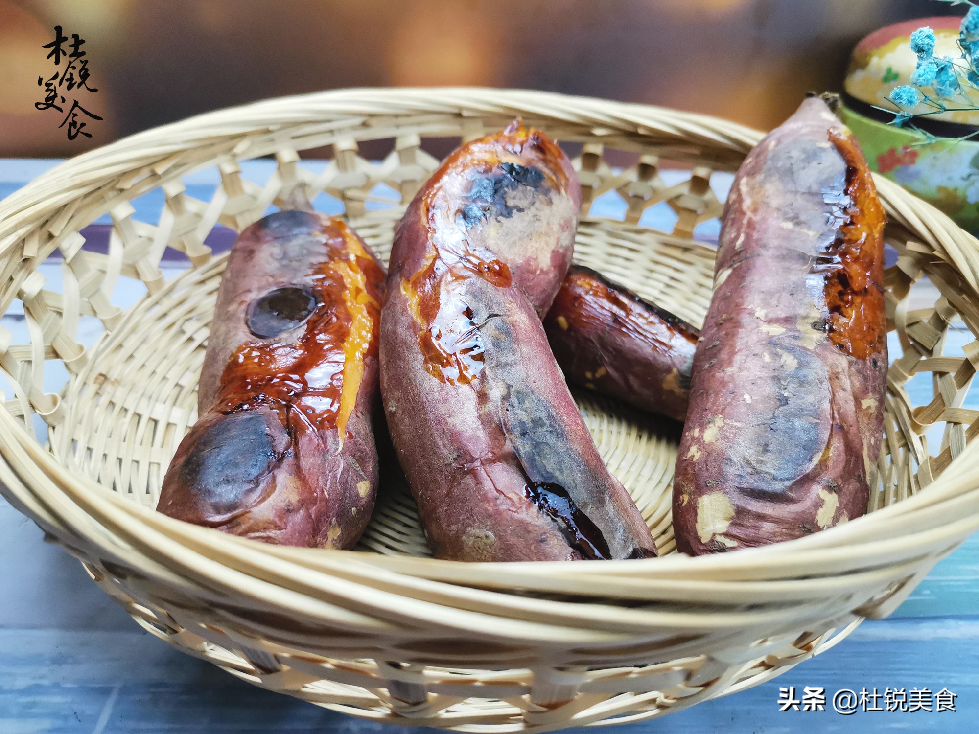 在家烤红薯最好吃的做法,自制烤红薯最好吃的做法