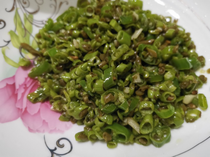 酸辣空心菜梗和酸豆角做法,四川空心菜酸豆角肉末怎么炒好吃