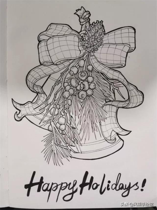 圣诞贺卡手工创意,圣诞节贺卡美术作品