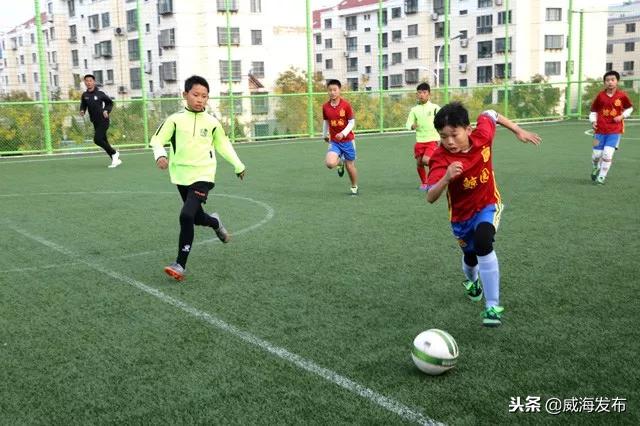 威海有足球场的公园,威海球迷观赛