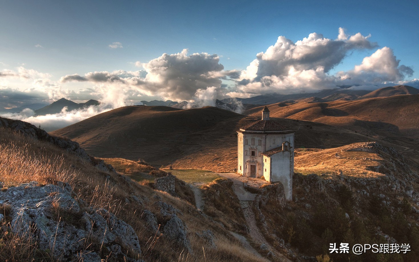 用Photoshop调出安赛尔·亚当斯的风光照色调风格，向经典致敬