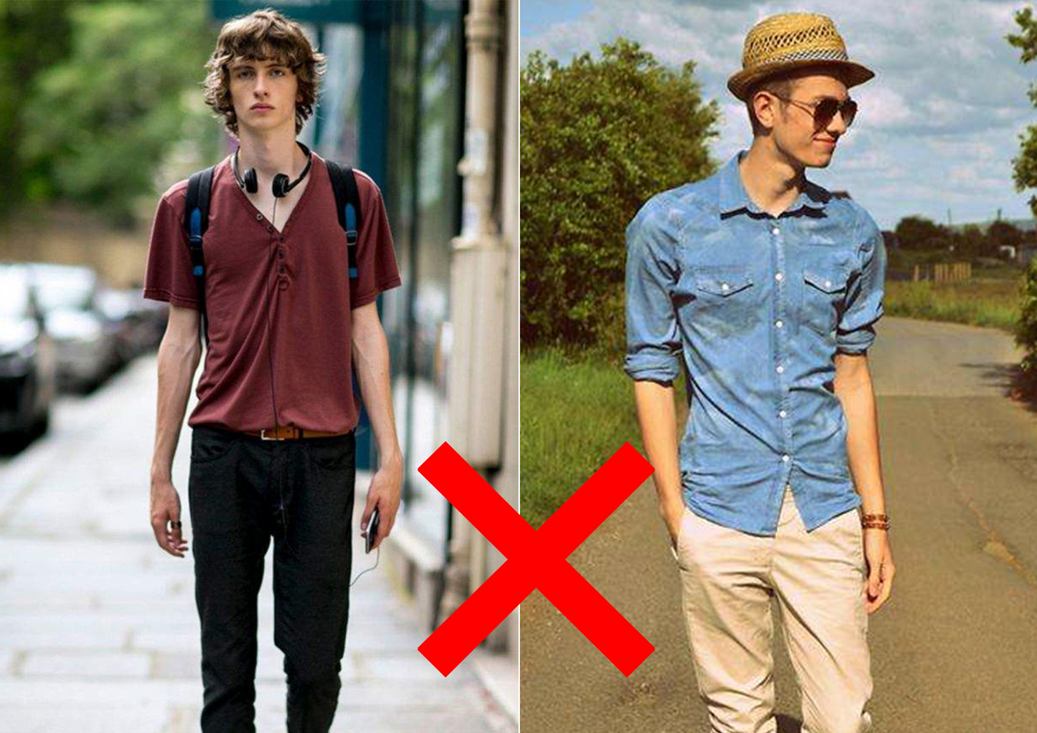 体型偏瘦的男生如何穿搭,体型偏胖男生的穿搭秋冬