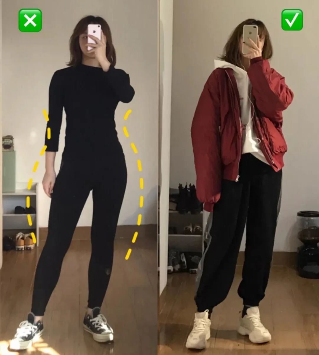 冬天鲨鱼裤怎么搭配显腿长,冬天鲨鱼裤怎么穿显腿细一点