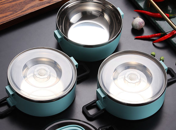 304不锈钢饭盒上班族保温便当盒,上班族专用保温不锈钢饭盒