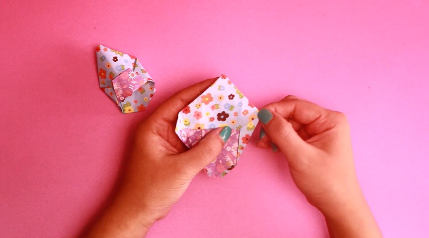 不用剪刀不用胶折纸做自行车,不用胶带不用胶水就能做出高跟鞋