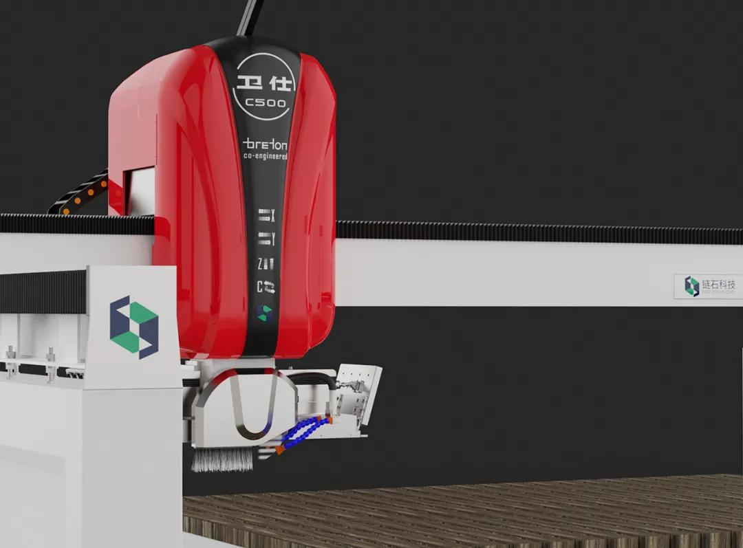 参观石头工厂,石头牛工厂起航