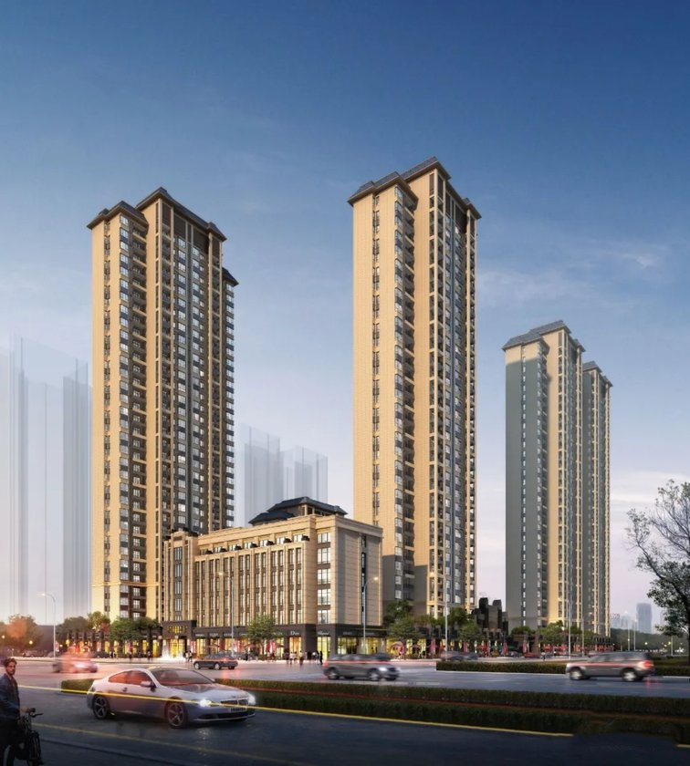 怀化市河西舞阳尚品星城售楼部,舞阳尚品星城1栋4号户型装修