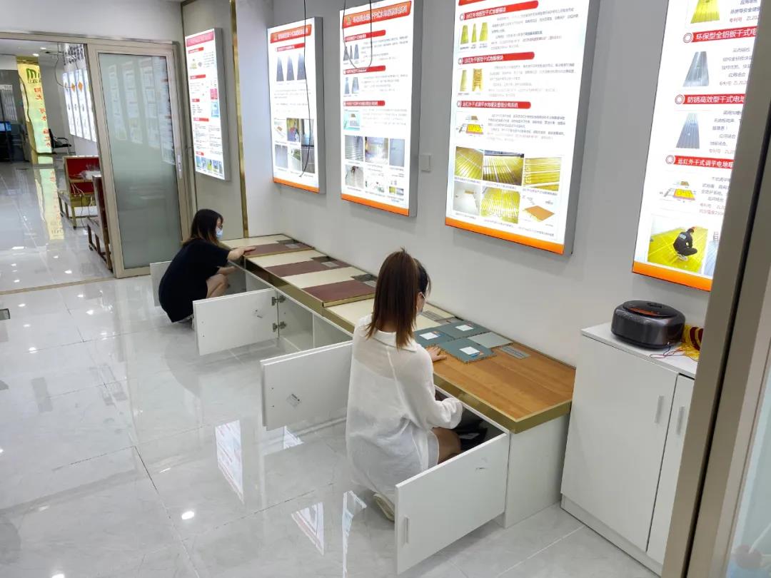 地暖体验馆,地暖不同品牌测评