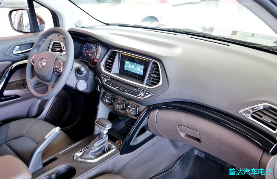 广汽传祺gs4的胎压监测按键是哪个,广汽传祺车gs4内按键功能介绍