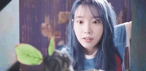 iu青涩时期,歌手IU