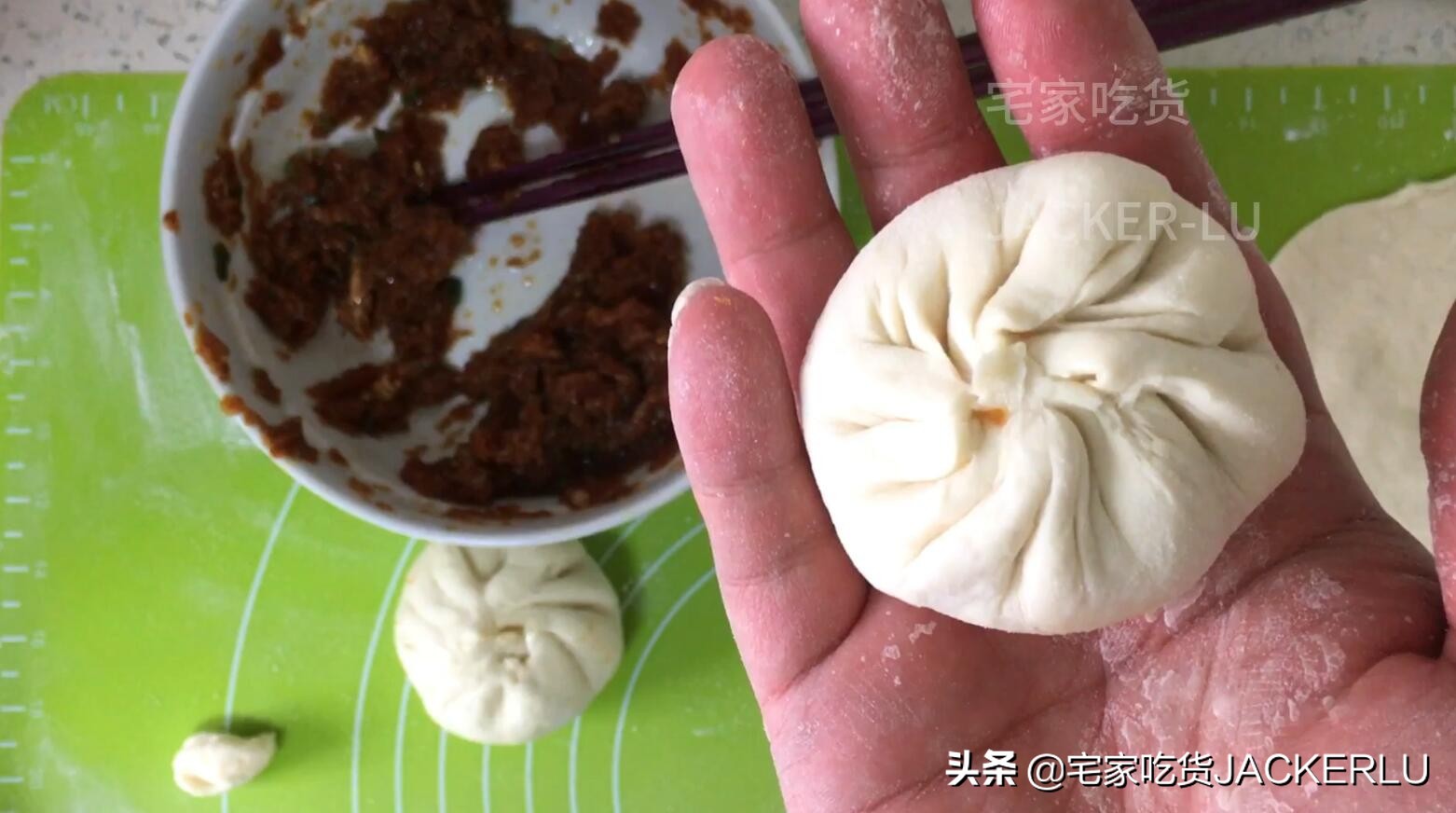鲜肉包怎么做又嫩又细滑,鲜肉包最正宗的做法视频