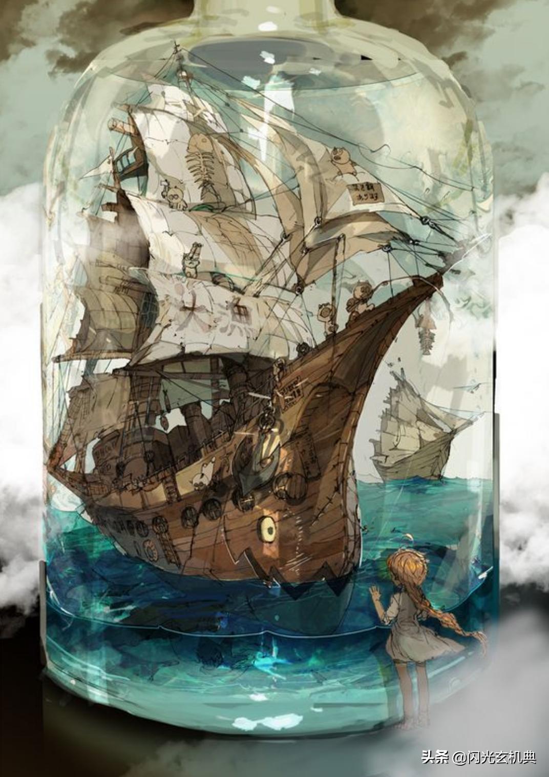 动漫画师笔下的《冒险小说》：原画描述中的奇特空间世界