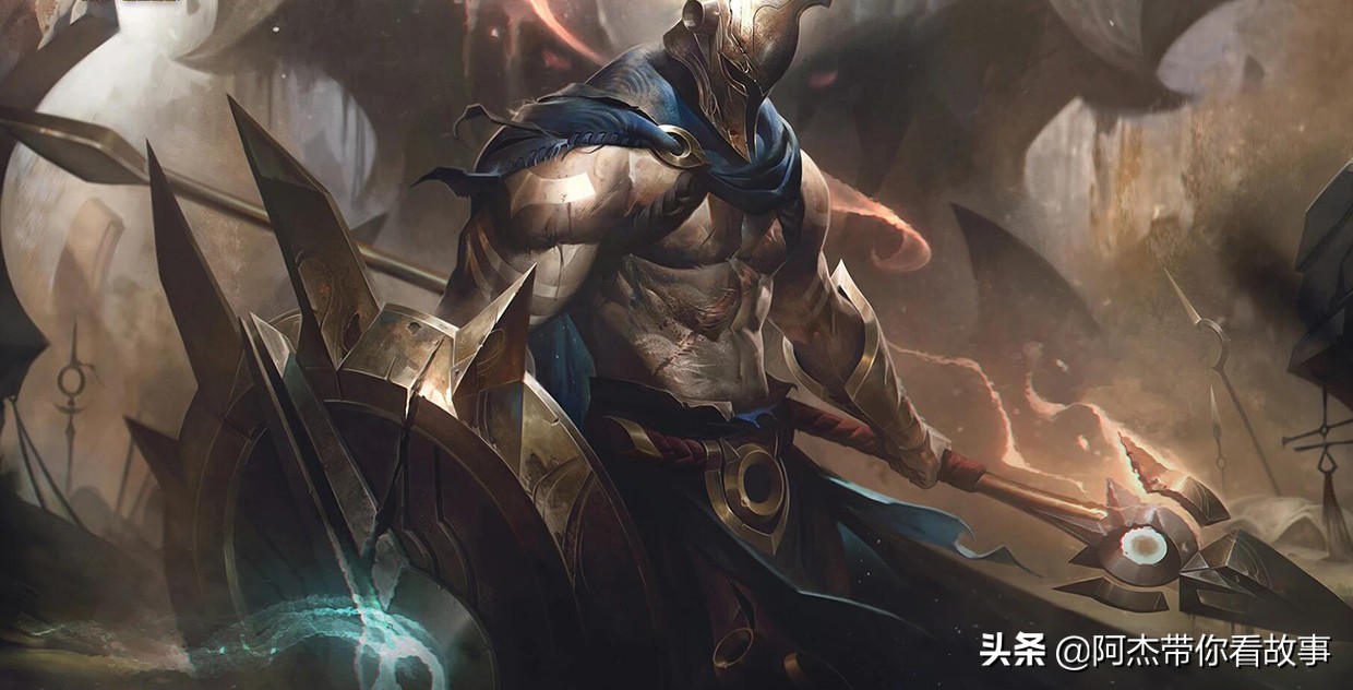 lol宇宙中潘森是神还是半神,lol潘森不屈之枪高清图片