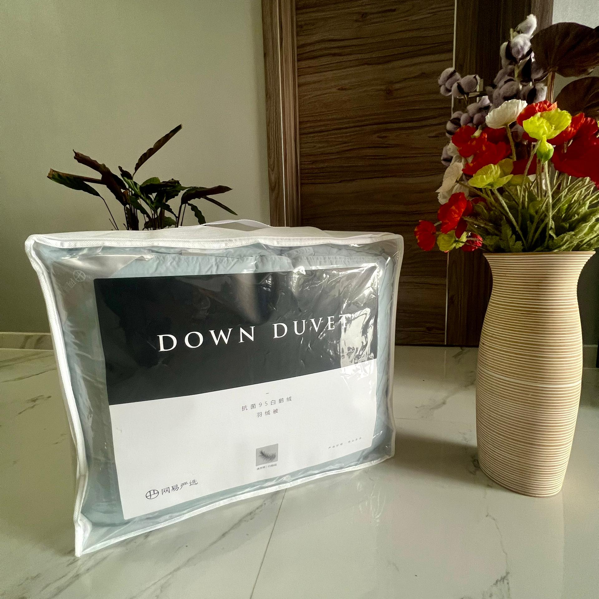 冬天需要一件暖心的外套,冬季白鹅绒被子