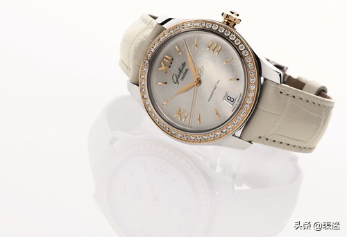 格拉苏蒂偏心机芯倒置大日历腕表,月相手表格拉苏蒂