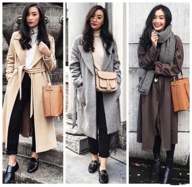 180博主大衣穿搭,博主大衣穿搭推荐