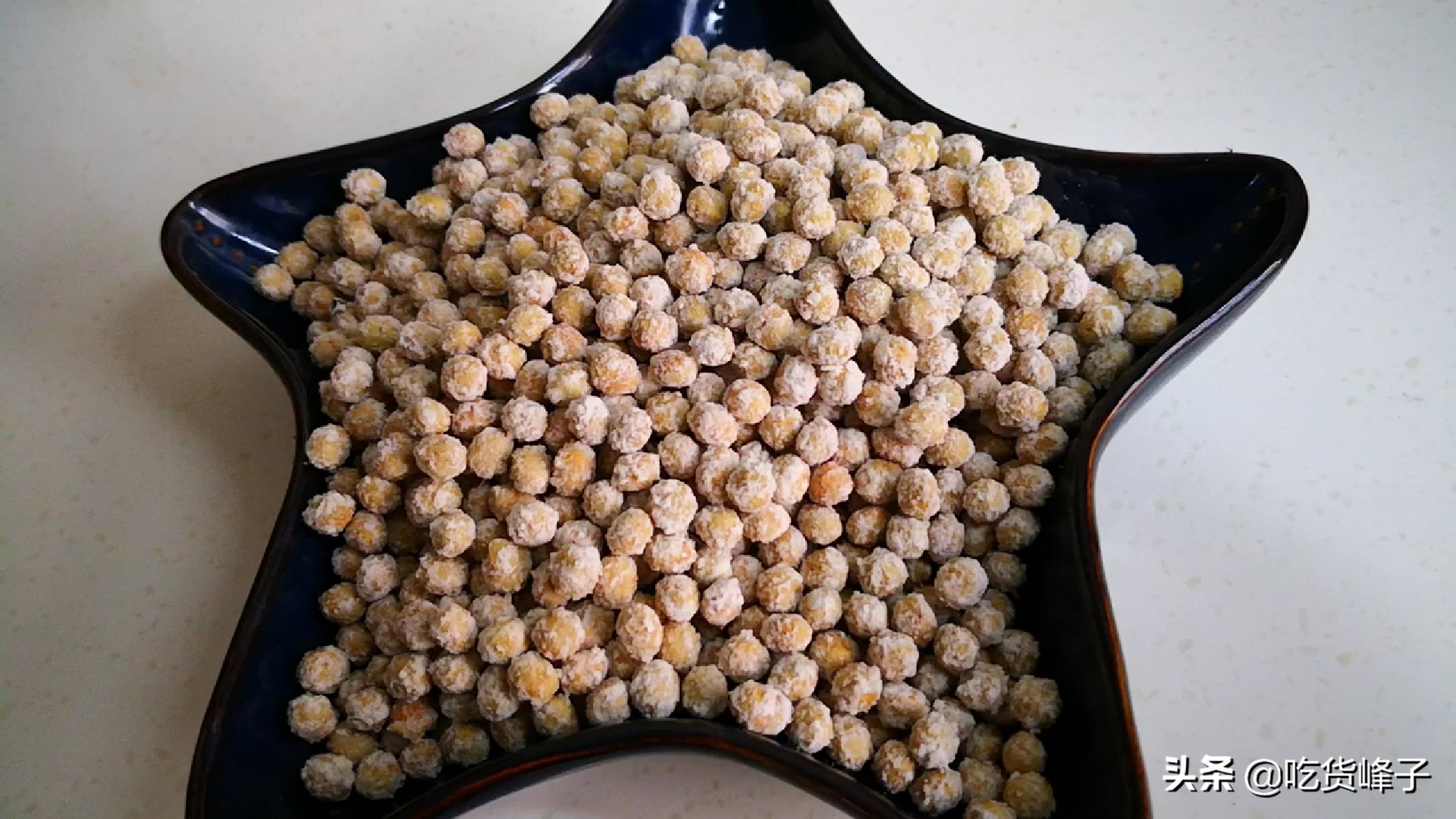 乡下糖豆的做法,炒糖豆子教学视频