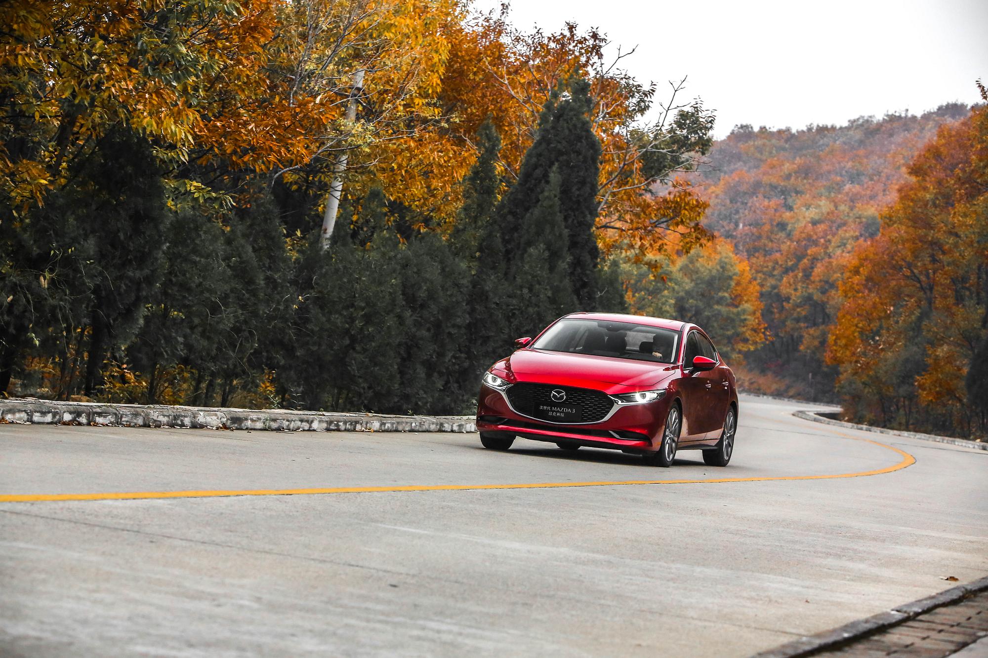 次世代马自达3昂克赛拉上市发布会,2020款mazda3昂克赛拉路试