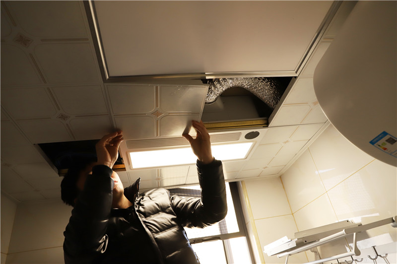 家用风暖浴霸安装示意图,五合一风暖浴霸安装图