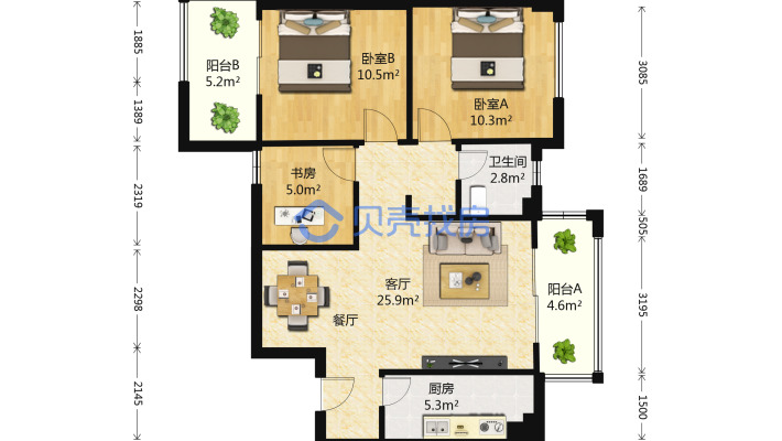 石桥美联时光里二手房,武汉后湖石桥美联时光里合租房