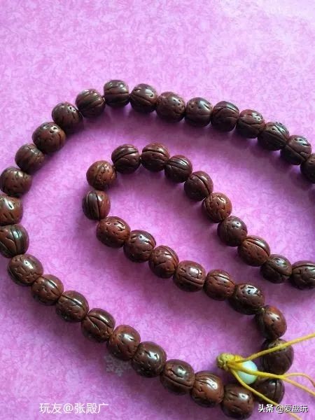 奶奶盘了30年的菩提手串,盘了40年菩提根手串