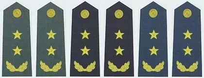 军官军衔和级别的对应关系,中国军官军衔等级一览表