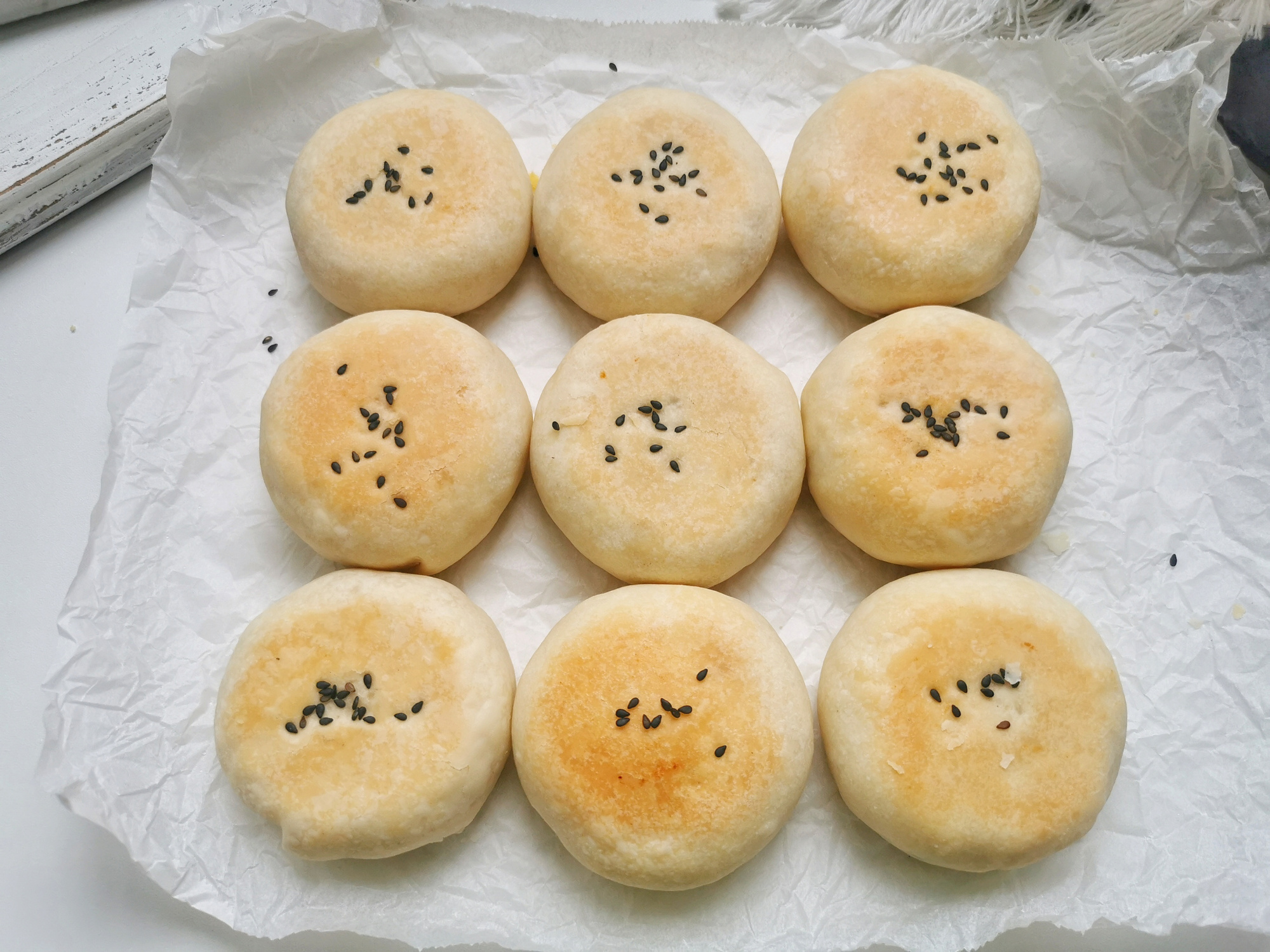 自己超爱吃的绿豆饼自己动手做,绿豆饼自制无油无糖