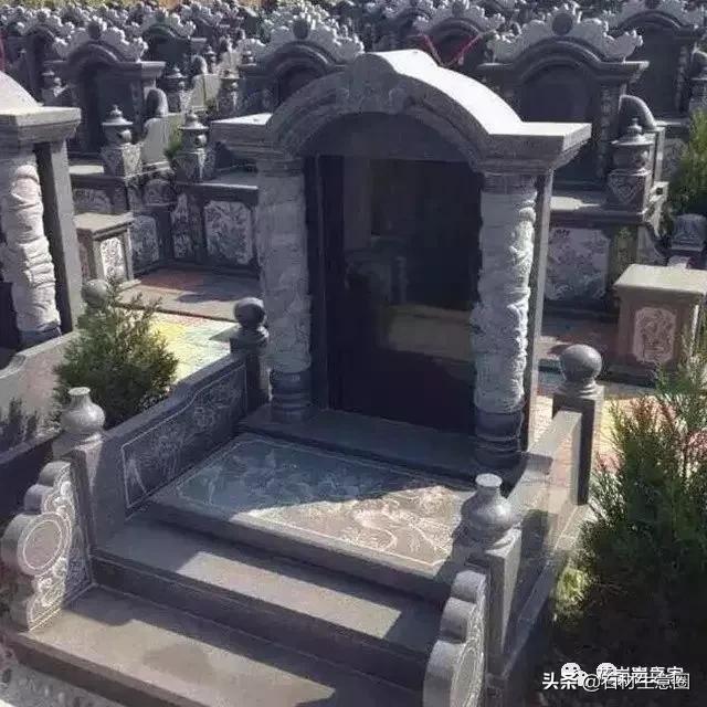 墓碑石材产地及价格,100种墓碑图片