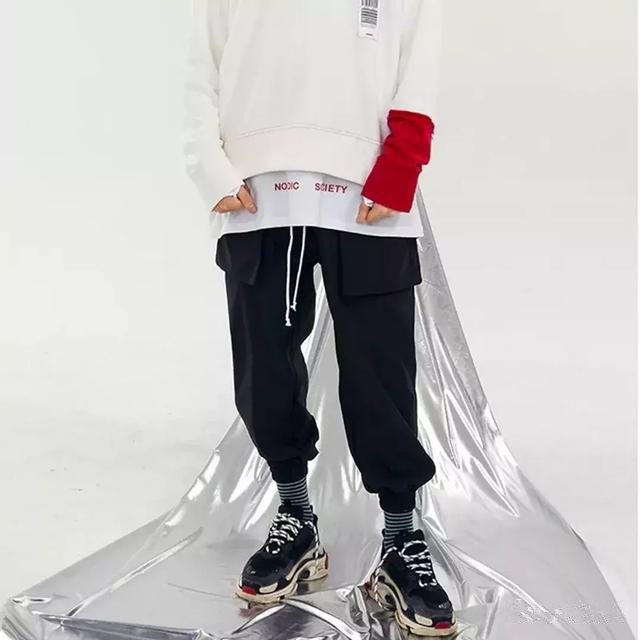 明星穿缩腿裤,明星穿宽腿条形裤