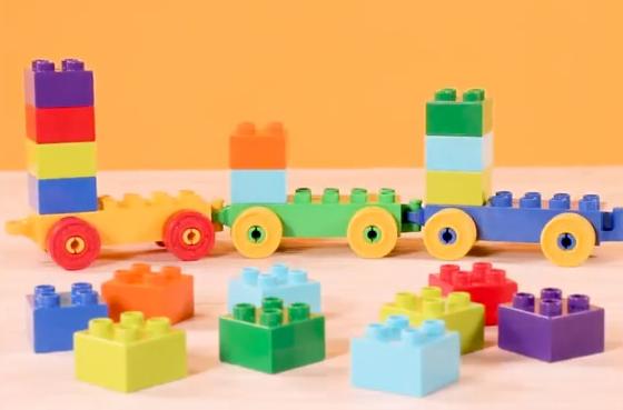 乐高大颗粒作品3-4岁课程讲解,乐高大颗粒4-5岁探索作品教程