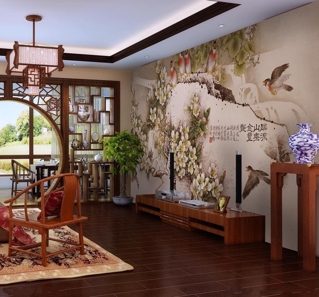 博古架隔断3米高,30多层博古架