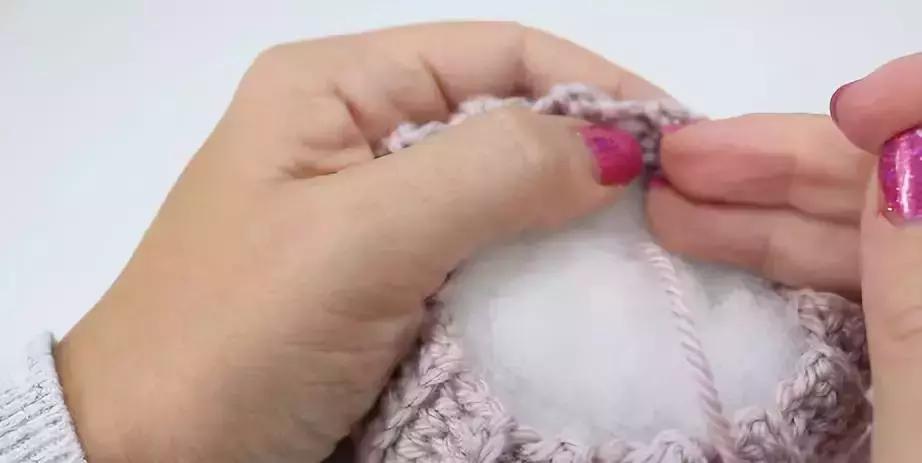 中号南瓜的钩织全教程,各种小南瓜钩织教程