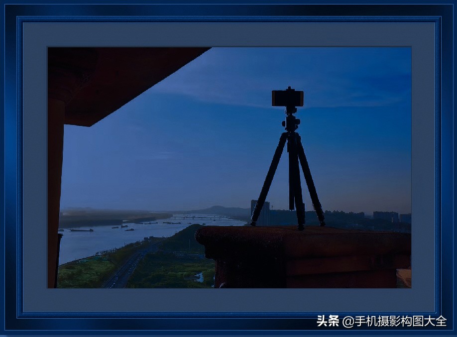 拍照车流流光技巧,手机摄影技巧拍倒影