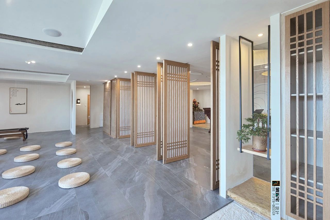 *安泰**保利商务大厦22楼智悲禅修中心300平会所装修,完工实景拍摄