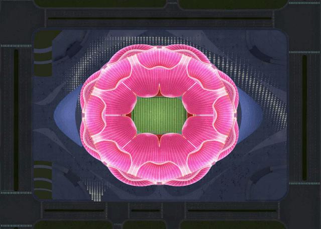 恒大新球场的设计方案,恒大新足球场创意