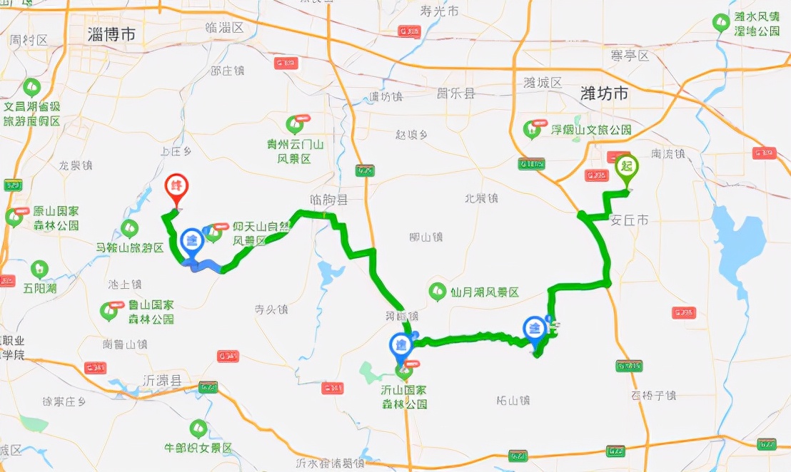 山东自驾游最佳旅游路线发布,山东自驾旅游攻略最全最好的线路