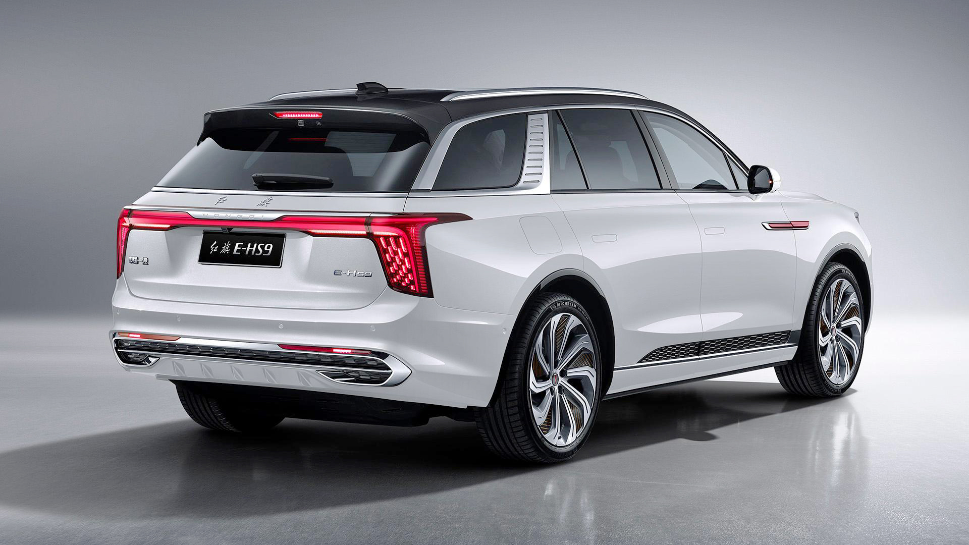 红旗e-hs9vs库里南,全新红旗E-HS9实车