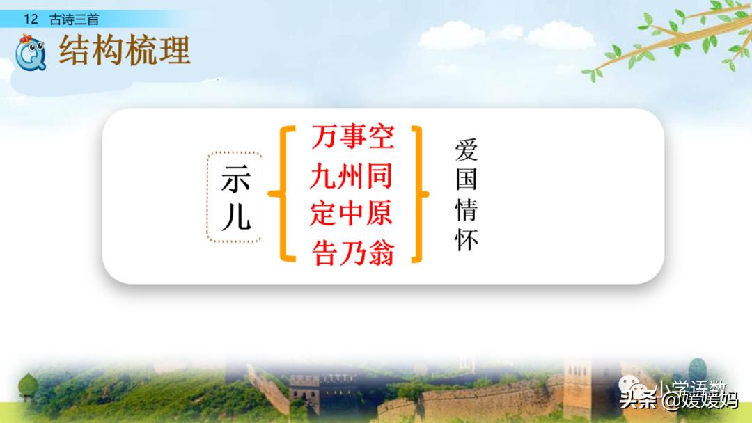 21课古诗三首五年级上册山居秋暝,古诗三首五年级上册12课课后题目