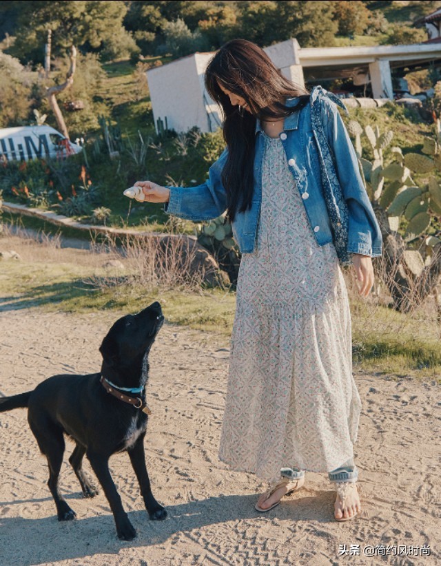 韩星孔孝真代言品牌ThursdayIsland，完美演绎波西米亚风格穿搭