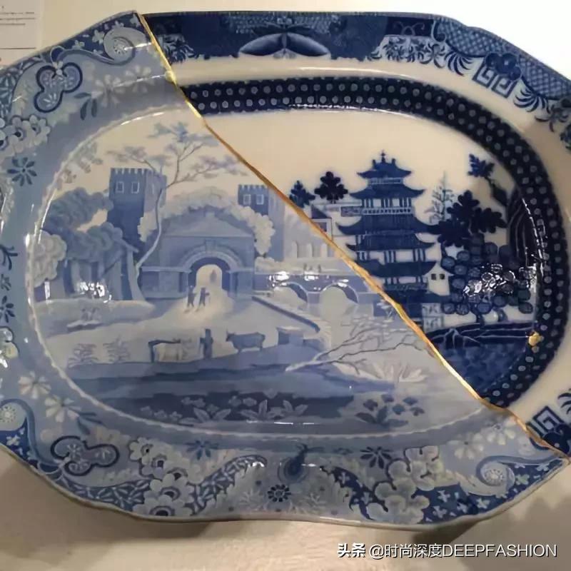 中国传统纹样“之”青花纹样