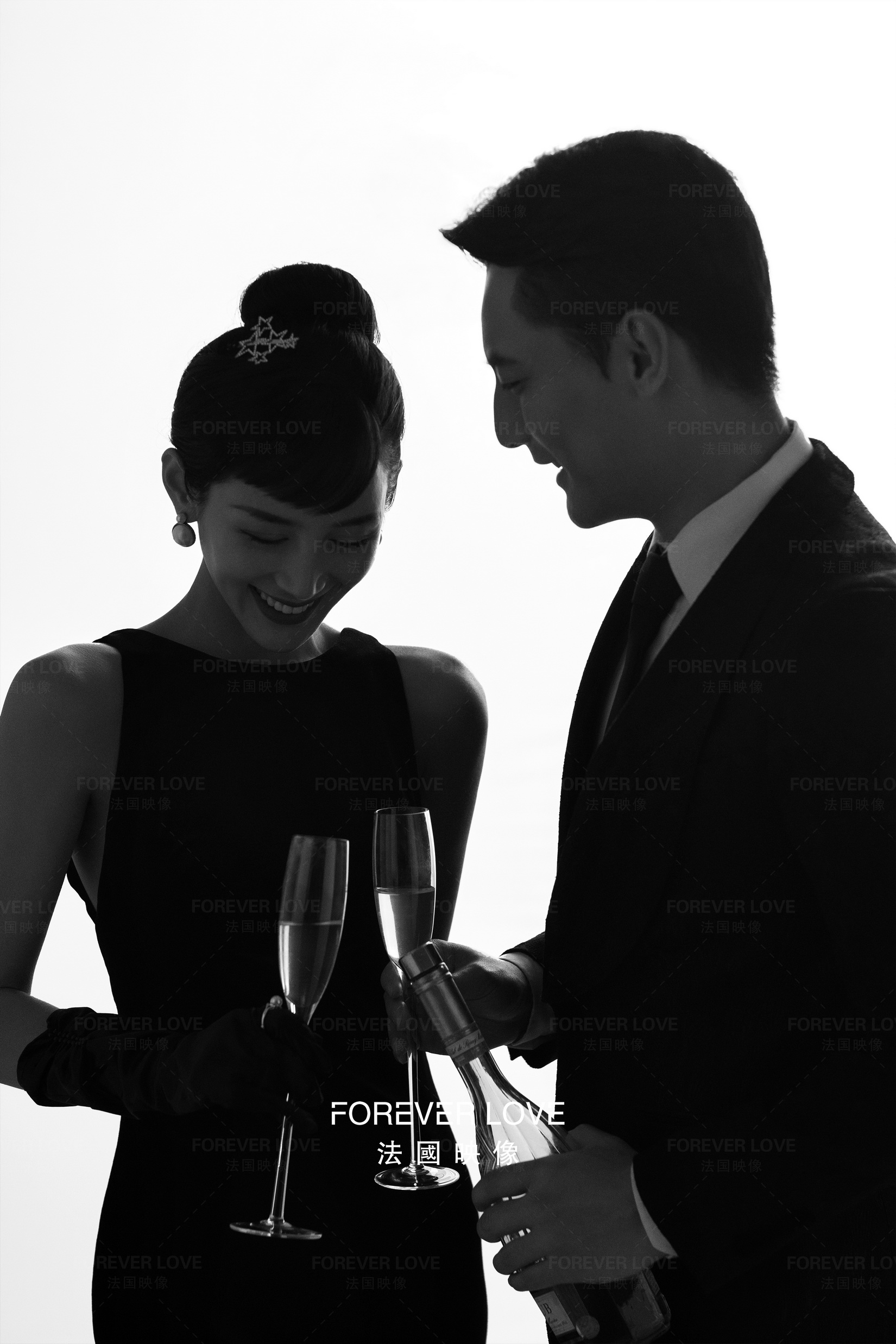 法式文艺浪漫复古风格婚纱照,法式复古风婚纱照和大气轻奢风