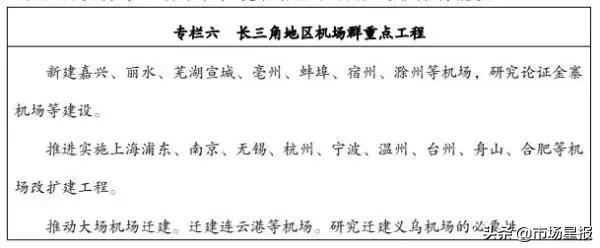 安徽机场群规划,长三角机场群