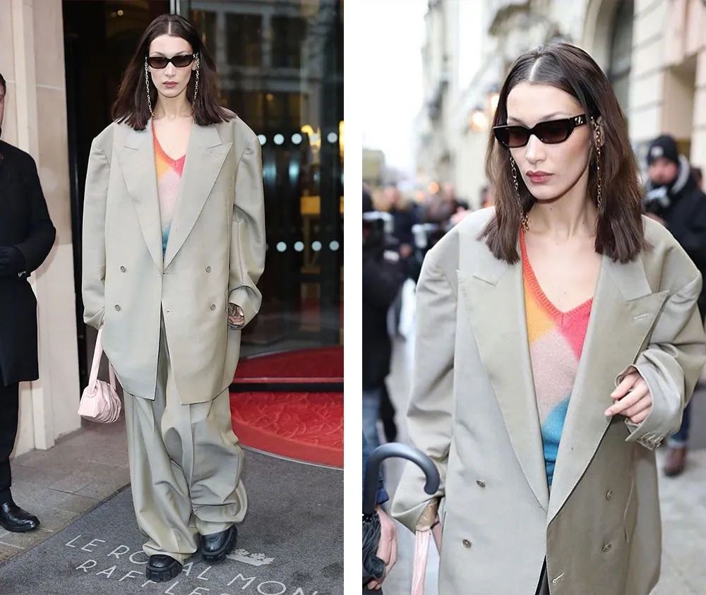 超模走秀气场炸裂卡点,超模穿衣秀