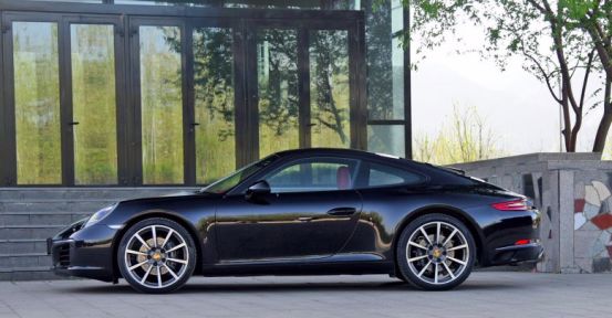 保时捷911targa黑武士回头率,保时捷911街拍回头率