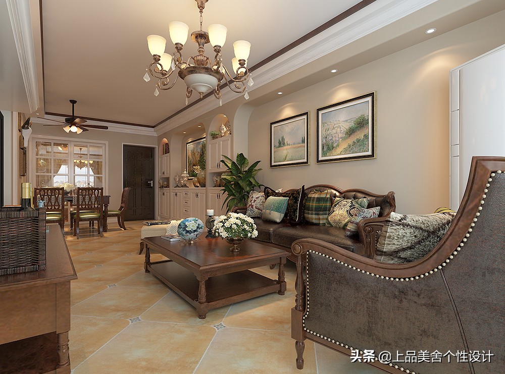 美式田园风房屋装修,经典美式装修田园风