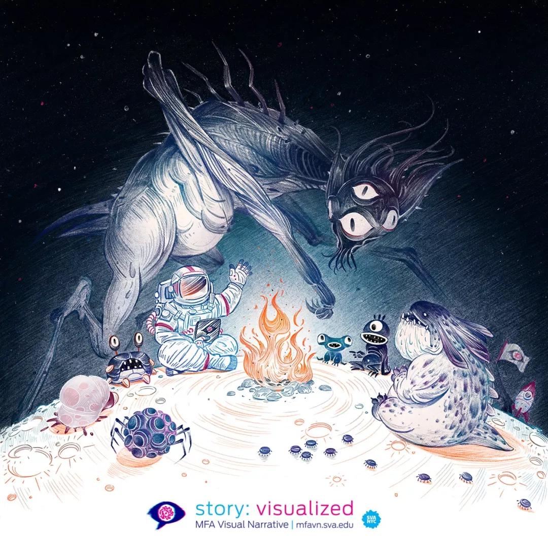 她画的这套《神秘博士》中国风系列，“美哭了”万千网友